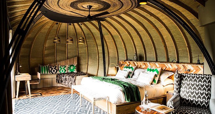 You Can Book A Stay In A Luxury Treehouse Inside An African Volcano