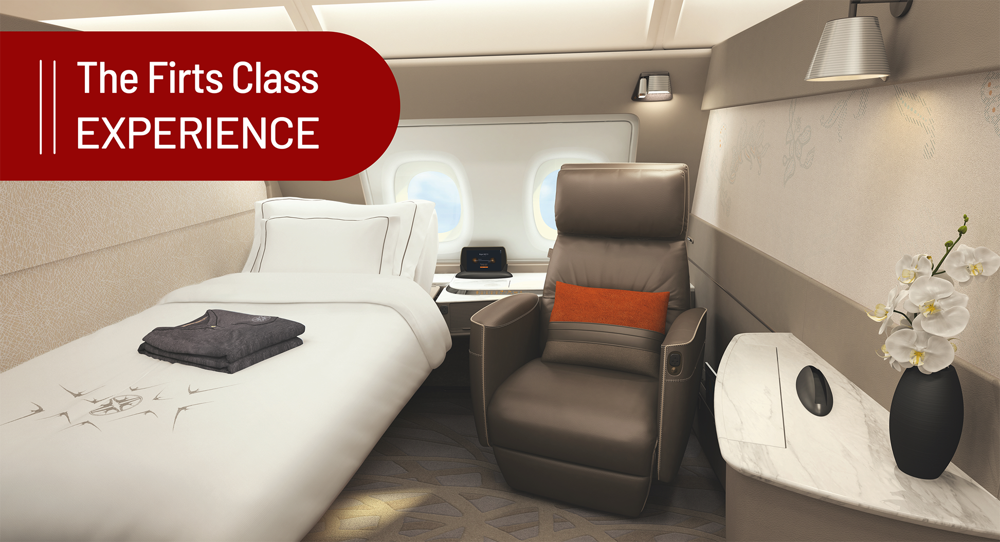 The First Class: travelling with style and comfort