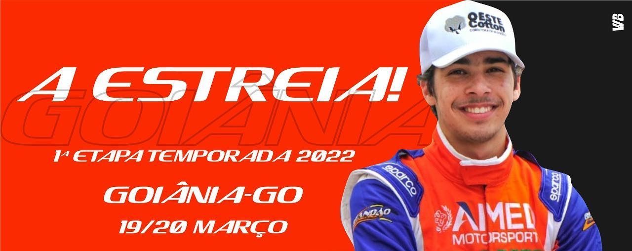 At just 17 years old, Celso Neto debuts at Stock Car 2022 in Goiânia